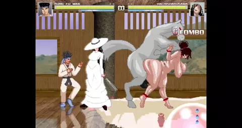 sadako pt2 (mom) and horse mugen