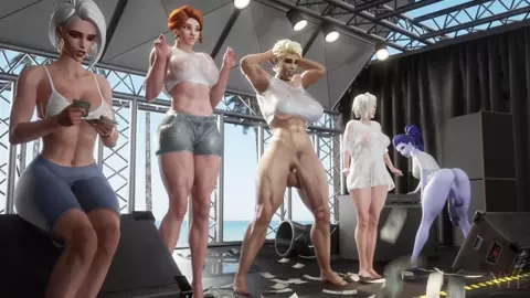 Wet T-Shirt Contest [NYL][4K60FPS]