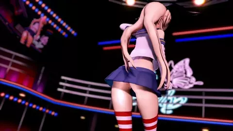 Shimakaze - Ecchi Dance (ver. 2) [MMD R18] GenesisMMD