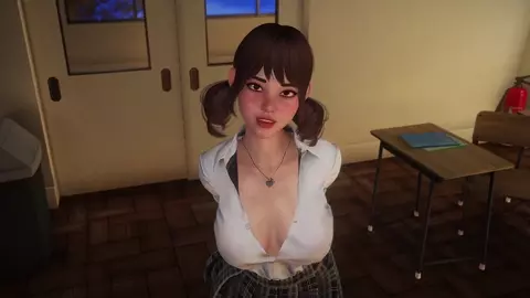 Teacher Fucks Futa Schoolgirl