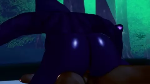 La creature ass bounce