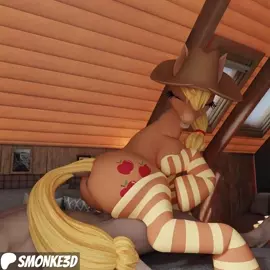 Applejack Cowgirl (feral) [smonke3d]