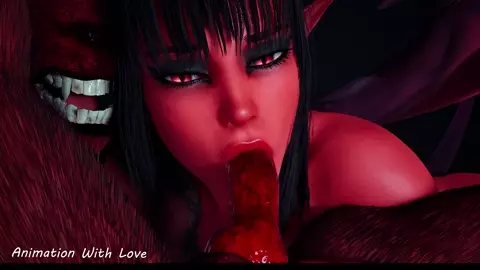 Succubus Seduces a Little Demon