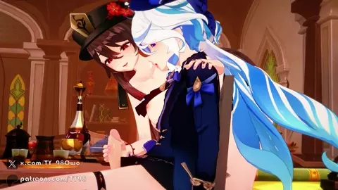 Furina x Hutao FutaSex (sound)