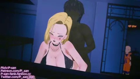 Android 18 NTR Blacked Version preview
