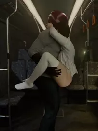 Asuka Fucked On The Bus (Black) [MilkyChestNut] [4K]