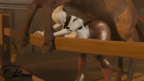 HAYDEE AND HER HORSIE IN THE BARN | FLAMA