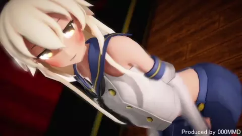 Shimakaze - Whoo Rainbow [MMD R18] 000MMD