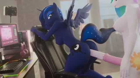 Princess Celestia and Princess Luna