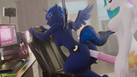 Princess Celestia and Princess Luna