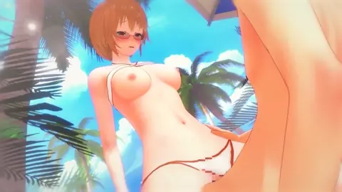 Taking advantage of that swimsuit on the beach [R.H.L]