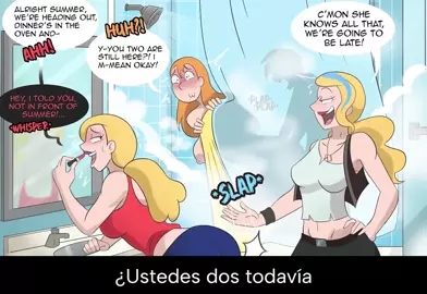 Summer’s Shower Sex [motion comic] [spanish subbed]