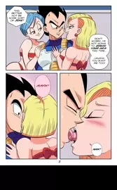Bulma & Android 18 Threesome [motion comic] [spanish subbed]