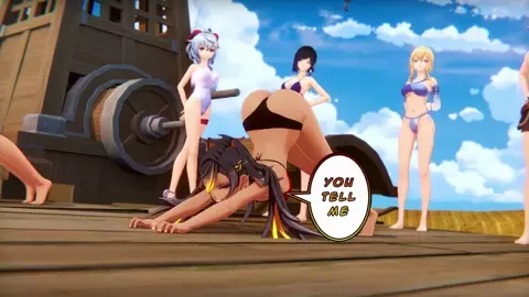 Genshin Beach Event [Intro] (JygreAnimation)