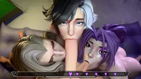 Wicked R34 - Level 1 - Faphero Edition - Luna x Psylocke