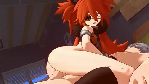 Koleda humping a tired Wise ( Dubbed )