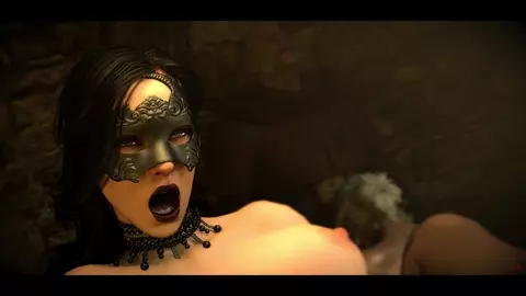 Yen and Ciri have "dessert" after their meal at the Charming Rose [Spanky]