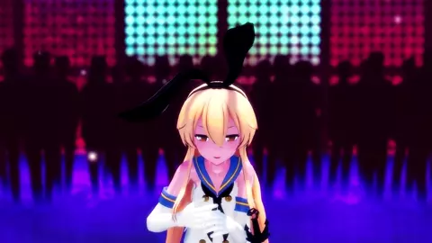 Shimakaze - Instillation Dance [MMD R18] Hamselvish
