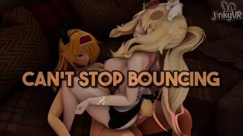 [JinkyVR] I think I'm getting addicted to bouncing on @Ginjo's cock..