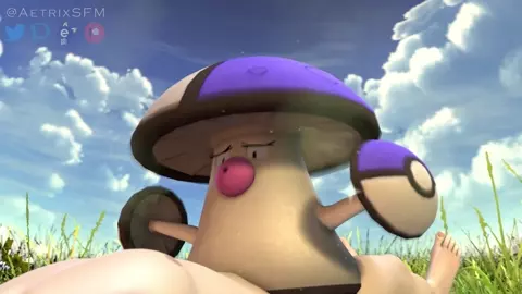 Shiny Amoonguss Jump Animation (4k)