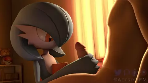 Shiny Gardevoir Handjob/Blowjob Animation (4k)