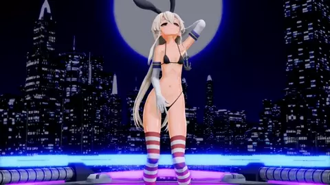 Shimakaze - Big Juice [MMD R15] Awakyun