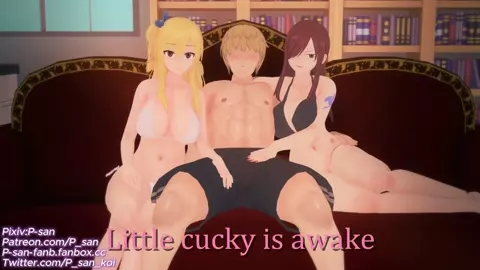 Erza and Lucy Cuckold NTR Preview