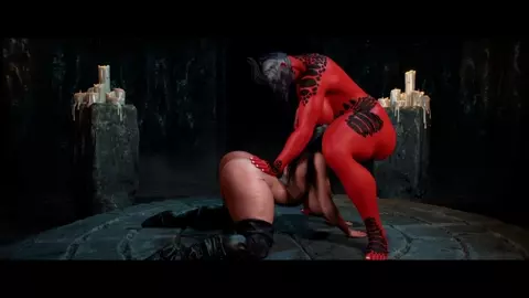 The Witch on her knees Bonus scene