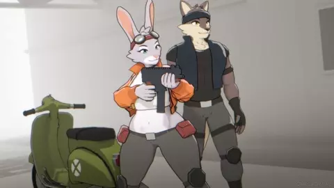 Vera and Draven - Backshot Frontline & Tactical BJ (OmegaOzone) 4K24FPS