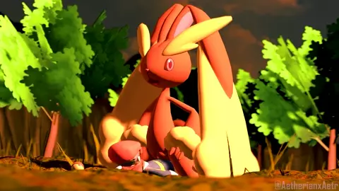 Alpha Lopunny Ride Animation (4k)