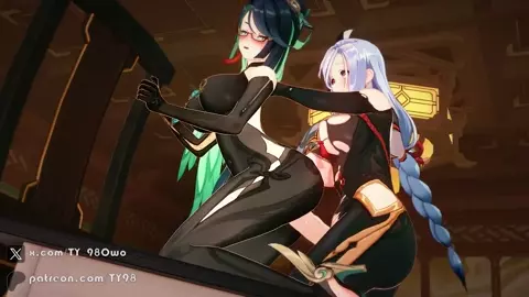 Xianyun x Shenhe FutaSex (sound)