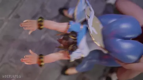 Chun-Li's 'Kikoken [White][DePlaps][4K60FPS]