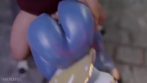 Chun-Li's 'Kikoken [White][DePlaps][4K60FPS]