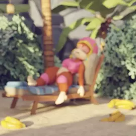 Dixie wants a banana