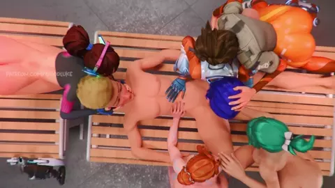 Overwatch Blowjob - Juno sucking Luke [Free Content]