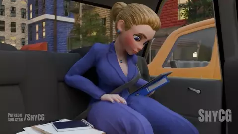 Teen Futa squirts and stuffs ass with dildo in public - Episode 4