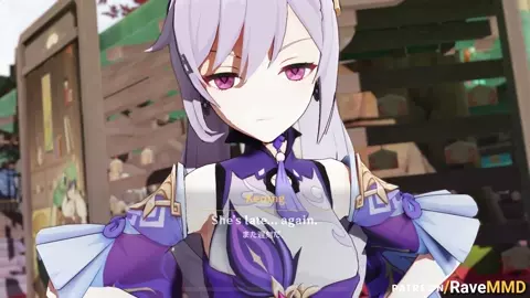 Hu Tao's Sneaky Sex [RaveMMD]