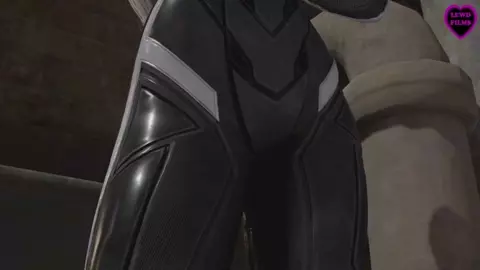 LewdFilms - Black Cat and Lunafreya Episode 2 - An actual criminal!!!