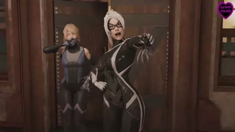 LewdFilms - Black Cat and Lunafreya Episode 2 - An actual criminal!!!