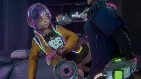 Mae and her toy control [GoldenSword] (Loop)