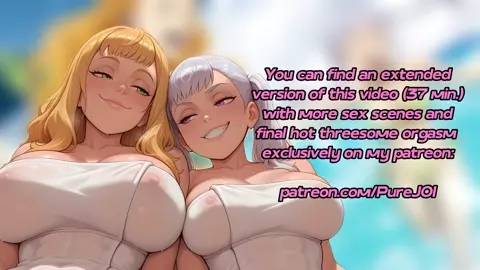 Melt under 2 completely different girls from Black Clover (Sex JOI)