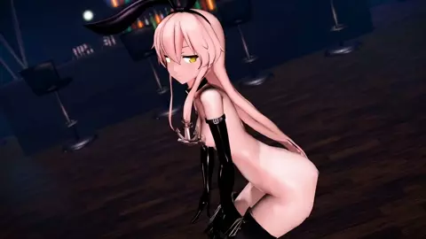 Shimakaze - Black Mamba (ver. 2) [MMD R18] GenesisMMD