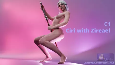 Ciri with Zireael [Ciri Fan][4K] C1