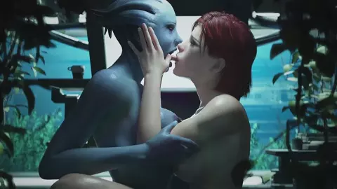 Shepard & Liara TS [Nude][Zmsfm][4K60FPS]