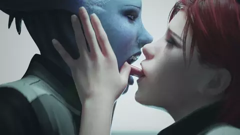Shepard & Liara TS [Zmsfm][4K60FPS]