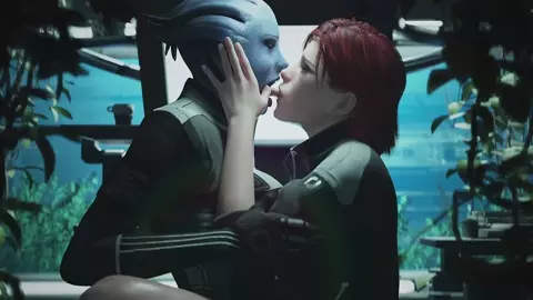 Shepard & Liara TS [Zmsfm][4K60FPS]