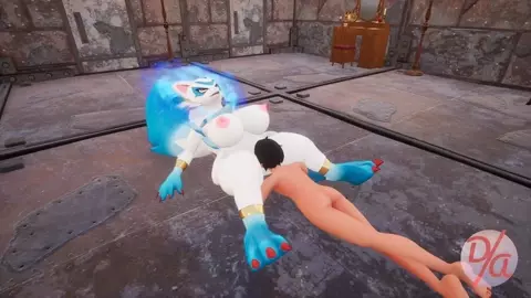 Palworld NSFW mod gameplay - Anthro Kitsun