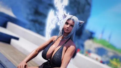 Final Fantasy 14 Miqote Apartment Fuck