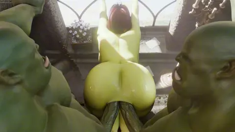 Princess Fiona & Orcs [Ogreskin][AXEN][NO WM][4K60FPS]