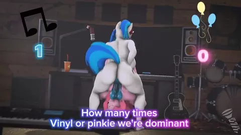 Who was more Dominant Vinyl Or Pinkie Pie(ScrewingWithSFM)